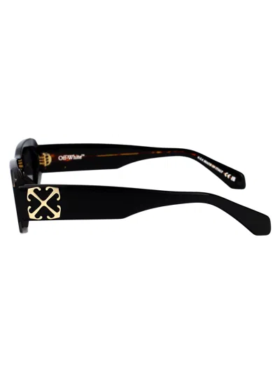 Off-white Black Dark Grey Acetate Sunglasses
