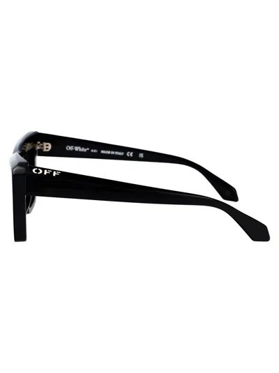 Off-white Black Dark Grey Acetate Sunglasses