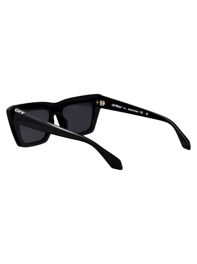 Off-white Black Dark Grey Acetate Sunglasses