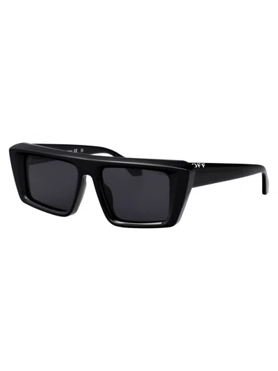 Off-white Black Dark Grey Acetate Sunglasses