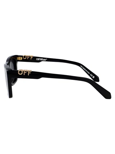 Off-white Black Dark Grey Acetate Sunglasses
