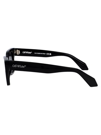 Off-white Black Dark Grey Acetate Sunglasses