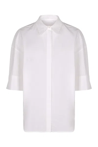 P.a.r.o.s.h Parosh Cotton Shirt In White