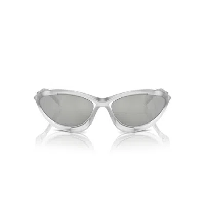 Prada Womens Pra23s Cat-eye Frame Nylon Sunglasses In Gray