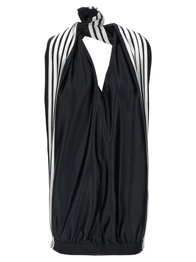 Balenciaga Sporty Dress With Elastic Hem And Halter Neck