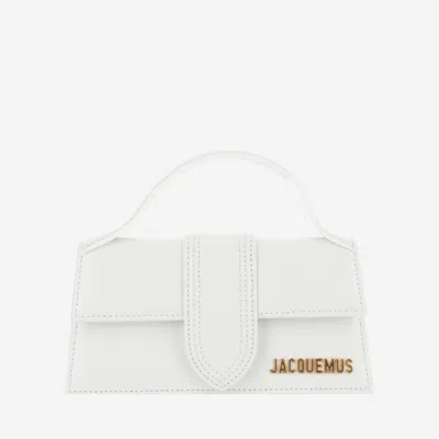 Jacquemus White The Bambino Small Crossbody Bag