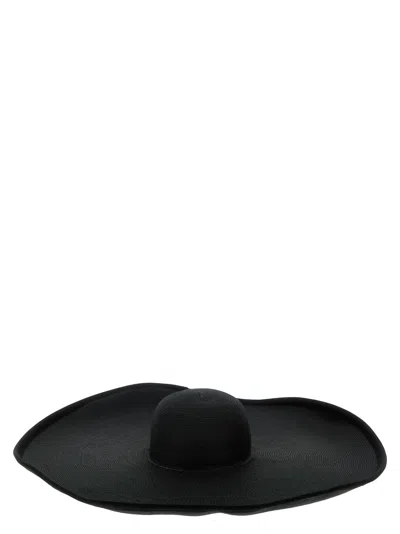 Max Mara Oversized Sun Hat In Black