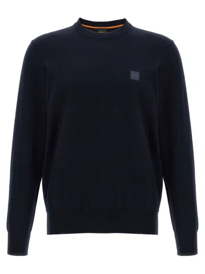 Hugo Boss Blue Kanovano Sweater In Blue