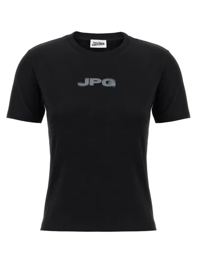 Jean Paul Gaultier The Black Jpg Baby Tee T-shirt Black