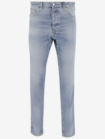 Dsquared2 Cool Guy Jeans With Used Effect In Blue