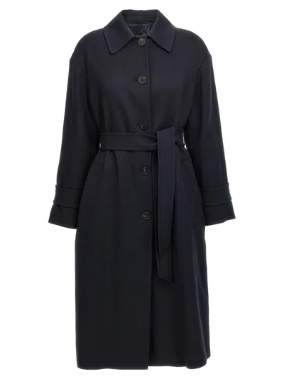 Max Mara Ilde Coats And Trench Coats Blue