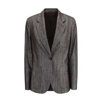 Brunello Cucinelli Lurex Fabric Blazer