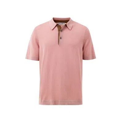 Gran Sasso Polo Knitting Pattern In Pink