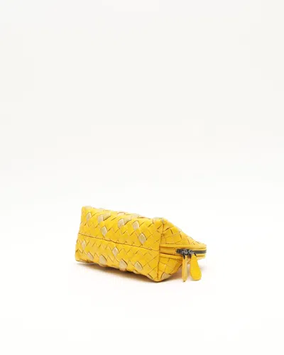 Bottega Veneta Intrecciato Leather Toiletry Pouch
