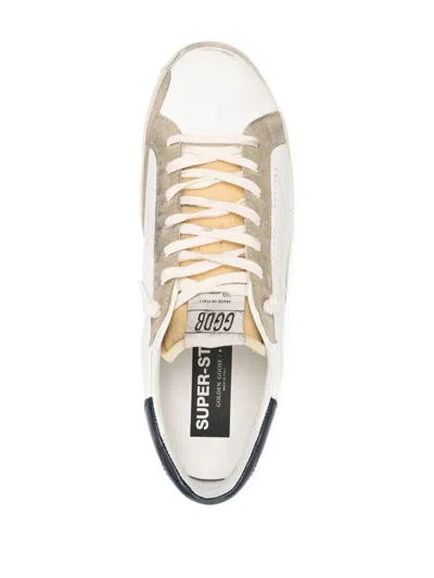 Golden Goose "super Star" Leather Upper Foam Tongue Skate Star Shiny Leather Heel Sneakers Shoes