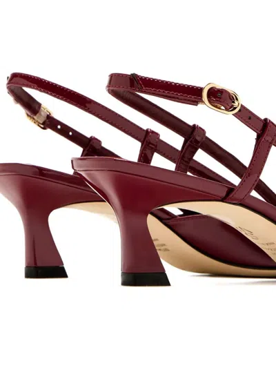 Stuart Weitzman Patent Leather Vinnie Slingback Pumps 50