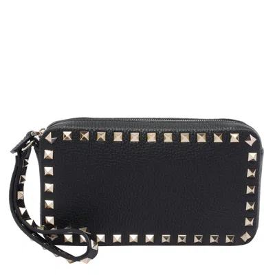 Valentino Pochette Rockstud Vitello Stampa Alc