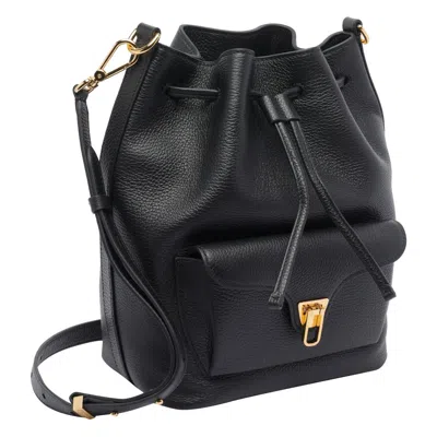 Coccinelle Beat Generation Bucket Bag In Black