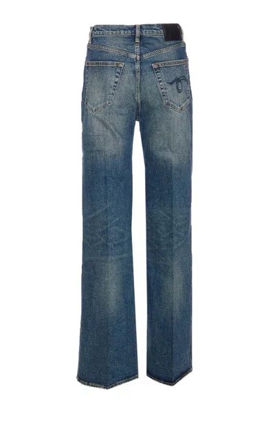 R13 Charlotte Jeans In Blue