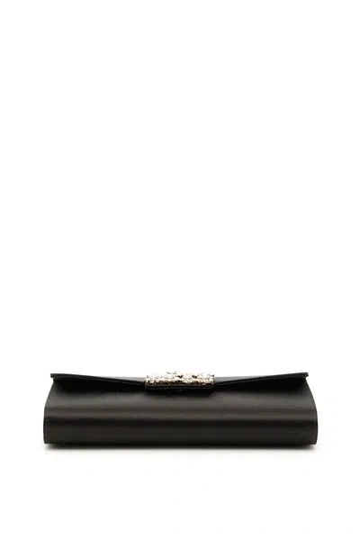 Roger Vivier Buckle Embellished Chain Strap Shoulder Bag