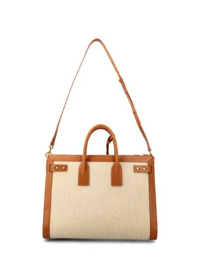 Saint Laurent Sac De Jour Large Tote Bag In Brown