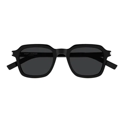 Saint Laurent Sl 715 Slim 001 In Black
