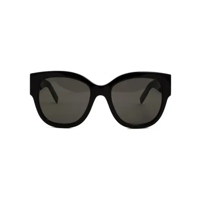 Saint Laurent Oversized Square-frame Sunglasses In Black