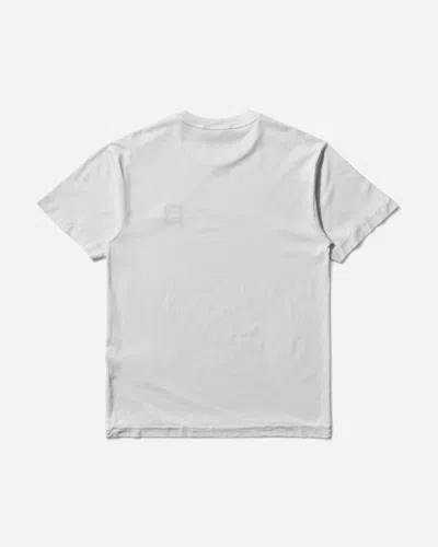Stone Island Men S Garment Dyed Logo T-shirt In White
