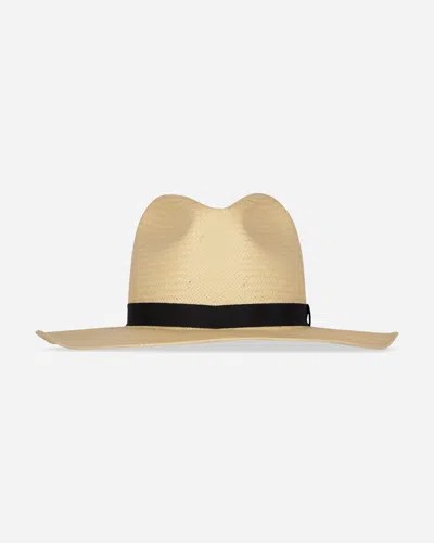 Neighborhood Paper Fedora Hat Natural