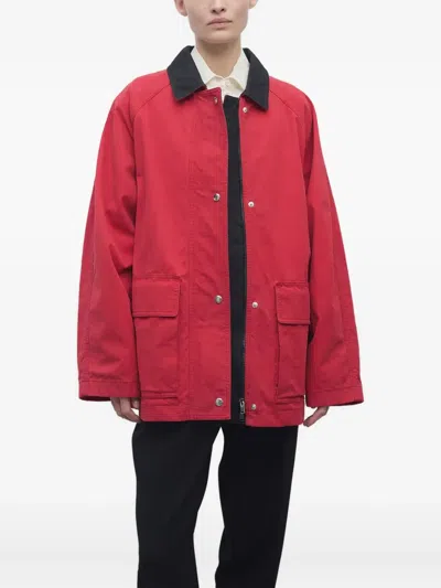 The Row Elodianna Cotton Twill Jacket