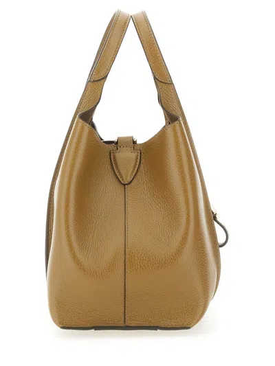 Tod's Olive Green Leather Handbag