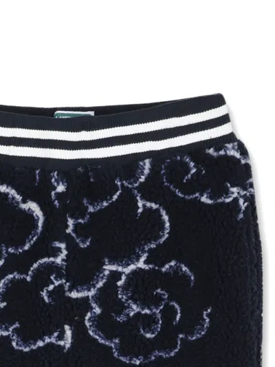 Kenzo Gradient-effect Track Pants In Blue