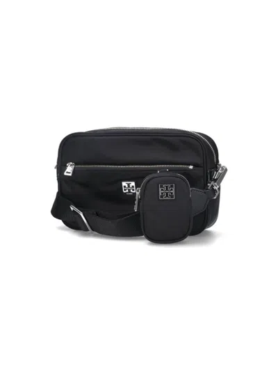 Tory Burch Black Crossbody Bag With Adjustable Strap