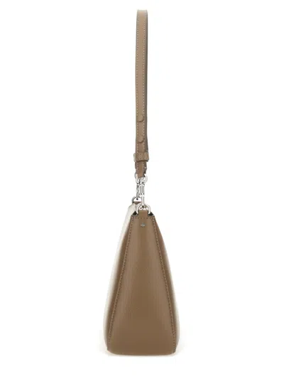 Tory Burch Shoulder Bag With Adjustable And Chain Strap In Brown