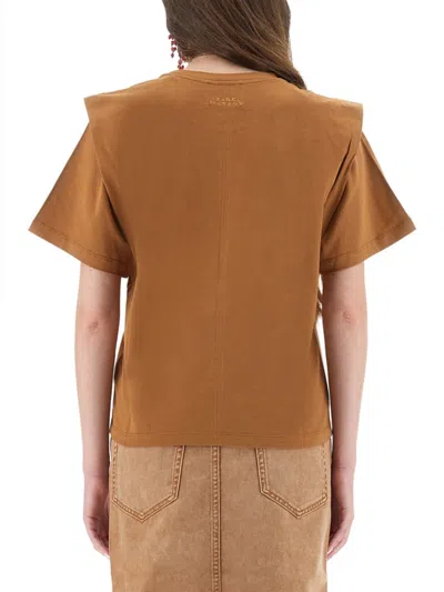 Isabel Marant Brown Cotton T-shirt