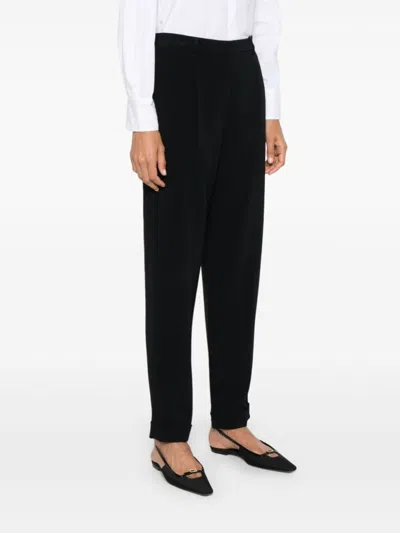 Giorgio Armani High-waist Tailored Pants With Straight-leg Silhouette