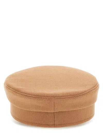 Ruslan Baginskiy Beige Wool Hat