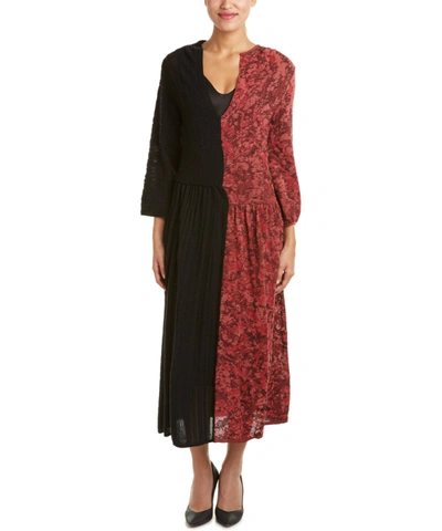 M Missoni Maxi Dress In Red