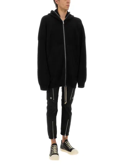 Rick Owens Bauhaus-inspired Cargo Pants With Elastic Waistband