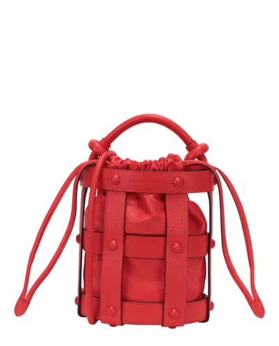 Ferragamo Stud Cage Bucket Bag
