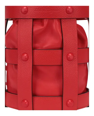Ferragamo Stud Cage Bucket Bag