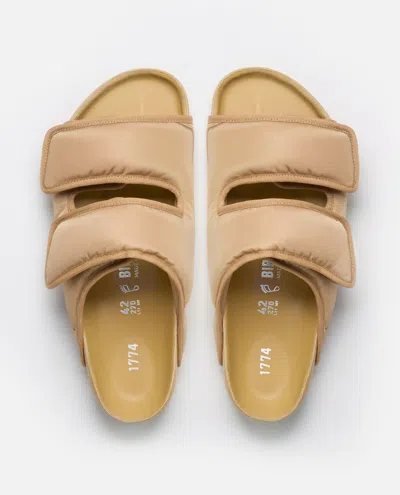 Birkenstock Double Adjustable Strap Open Sandal In Beige