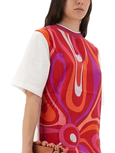 Pucci "iris" Print T-shirt