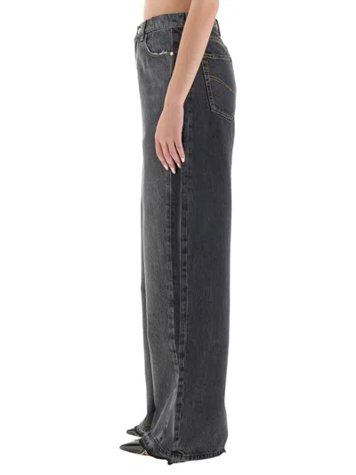 Stella Mccartney Cotton Blend Wide-leg Trousers