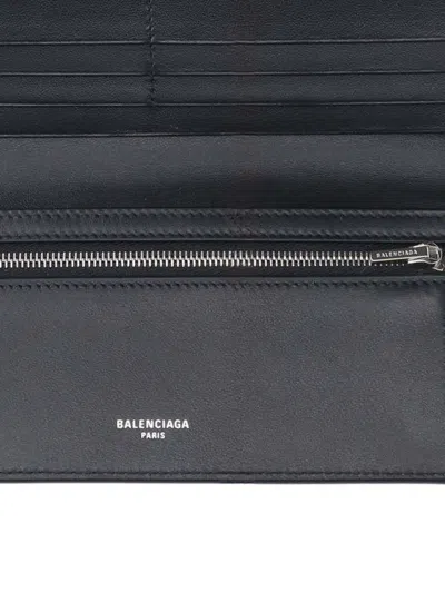 Balenciaga Passport Wallet In Black