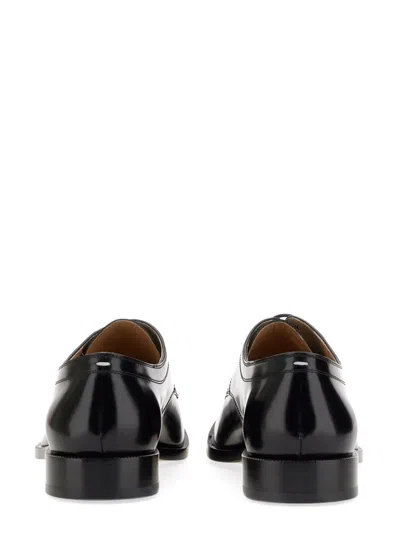 Maison Margiela Tabi Brushed Leather Lace-up Shoes