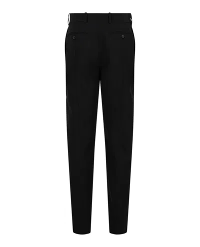 Alexander Mcqueen Cigarette Trousers In Black