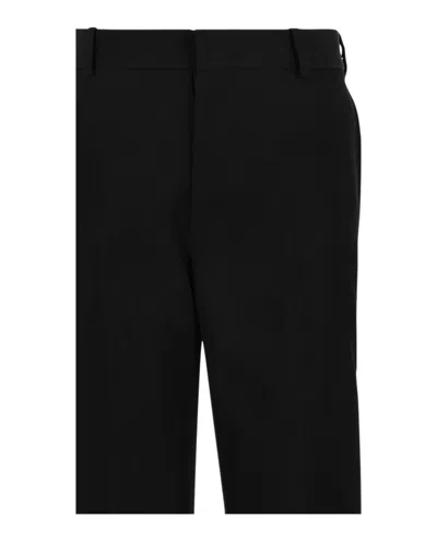 Alexander Mcqueen Cigarette Trousers In Black