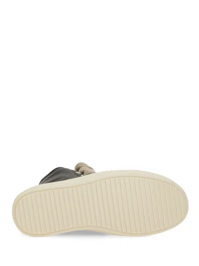 Rick Owens Lace-up High-top Rubber Sole Sneaker