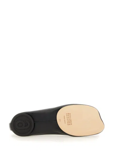 Mm6 Maison Margiela Mm6 By Maison Margiela Ballerina Anatomic Leather Flats